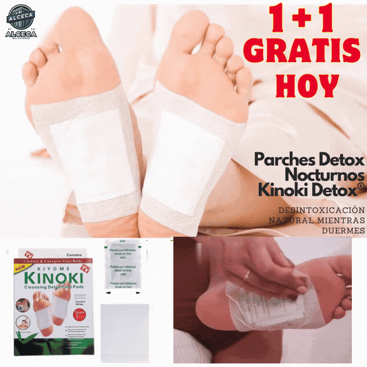 Parches Detox Nocturnos Kinoki Detox®🌿 ¡Desintoxica tu cuerpo y despierta renovado! 🌿