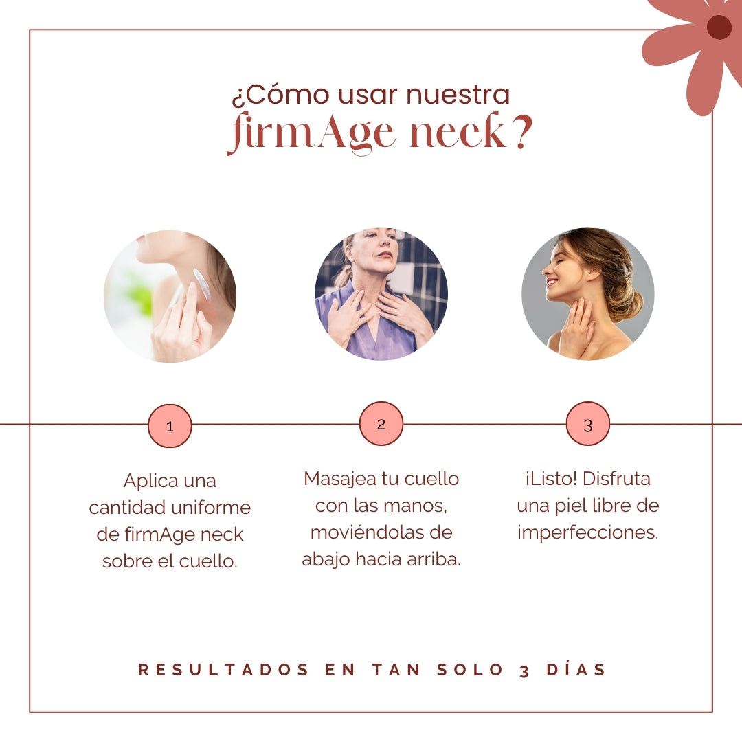 💖 REAFIRMA, HIDRATA Y REJUVENECE TU CUELLO CON FIRMAGE NECK™ ✨