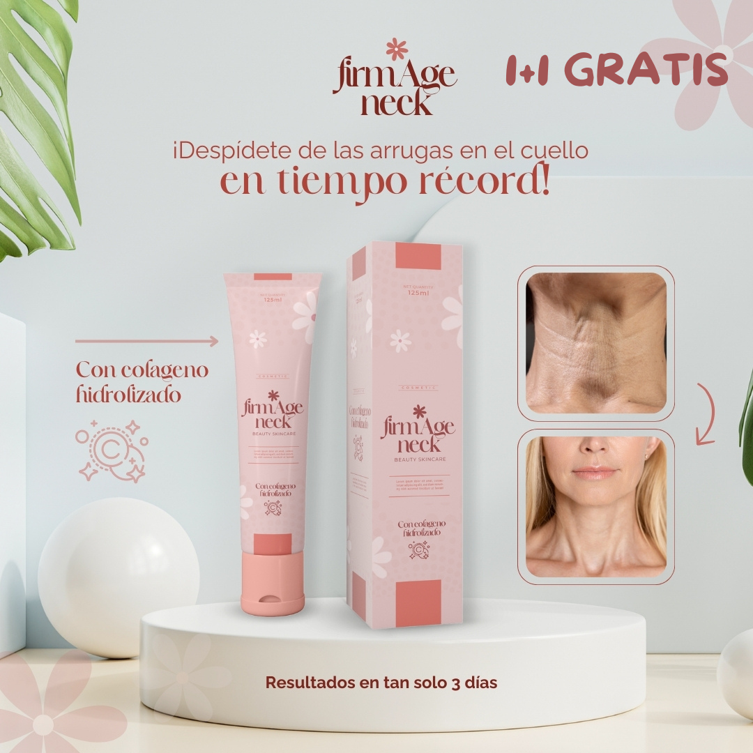 💖 REAFIRMA, HIDRATA Y REJUVENECE TU CUELLO CON FIRMAGE NECK™ ✨