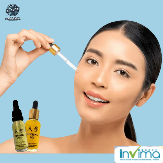 RESULTADOS VISIBLES EN SOLO 2 SEMANAS: GINSENGLY™ SERUM ANTIEDAD DÍA Y NOCHE PARA UNA PIEL JOVEN Y RADIANTE